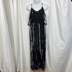 Fun & Flirt maxi tie dye dress size large